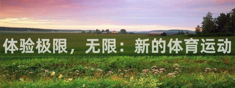 哈哈体育十年：体验极限，无限：新的体育运动